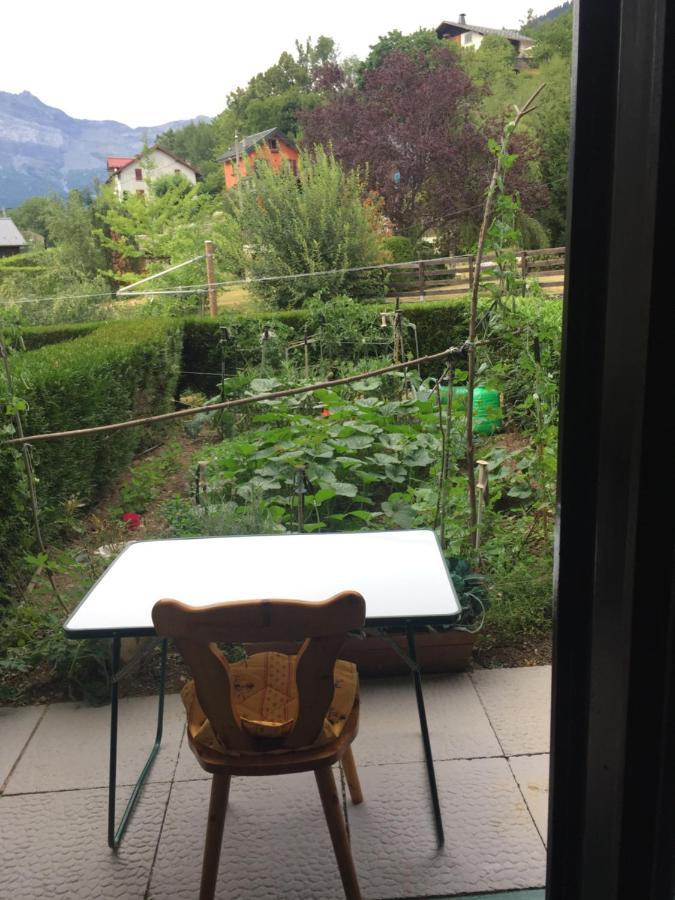 Appartement studio rue de jardin à Saint-Gervais-les-Bains Extérieur photo